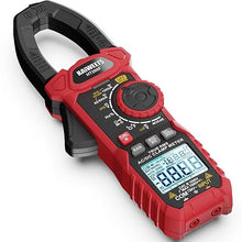 Load image into Gallery viewer, KAIWEETS Inrush Digital Clamp Meter 1000A with Backlit; Multimeter TRMS 6000 Counts, Amp Voltage Tester with VFD, LOZ Mode; Measures AC/DC Current Voltage Temperature Resistance NCV - Upgraded Screen