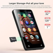 Load image into Gallery viewer, 160GB MP3 Player with Bluetooth and WiFi, innioasis Music Player with Spotify,Pandora,Amazon Music,4" Touch Screen Android MP4 MP3 Player for Kids with Libby,Audible,Spotify Kids(Black)