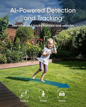 Load image into Gallery viewer, eufy Floodlight Camera E30, Security Camera Outdoor, 360° Pan and Tilt, AI Detection and Tracking, 2K Video, 2.4GHz Wi-Fi, 2,000 Lumens, Custom Voice and Light Alerts, 24/7 Recording, No Monthly Fee