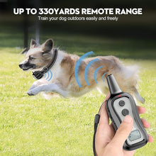 Load image into Gallery viewer, PATPET Dog Training Collar Shock Collar with Remote - 3 Training Modes, Beep, Vibration and Shock, Up to 1000 ft Remote Range, Rainproof for Small Medium Large Dogs