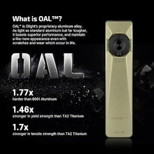 Load image into Gallery viewer, OLIGHT Arkfeld Ultra 1400 Lumens EDC Flat Flashlight, Rechargeable Compact Pocket Light Combines White Light, UV Light, and Green Beam, Triple Light Sources Perfect for Checking, Working (Olive Green)