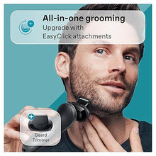 Load image into Gallery viewer, Braun Electric Shaver for Men, Series 7 7127cs, Wet & Dry Shave, Turbo & Gentle Shaving Modes, Waterproof Foil Shaver, Engineered in Germany, with Beard Trimmer, Charging Stand, Space Grey