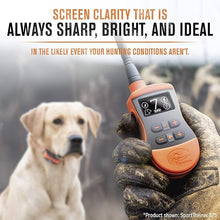 Load image into Gallery viewer, SportDOG Brand SportTrainer 575 Remote Trainer - Bright, Easy to Read OLED Screen - 500 Yard Range - Waterproof, Rechargeable Dog Training Collar with Tone, Vibration, and Static, Orange