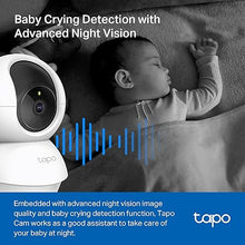 Load image into Gallery viewer, TP-Link Tapo 2K Pan/Tilt Security Camera for Baby Monitor, Dog Camera w/Motion Detection, 2-Way Audio, Siren, Night Vision, Cloud & SD Card Storage, Works with Alexa & Google Home, 2-Pack (C210P2)