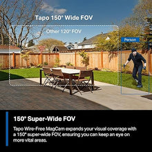 Load image into Gallery viewer, TP-Link ???????? MagCam, 2024 PCMag Editors’ Choice & Wirecutter Recommended Outdoor Security Camera, 2K, Battery, Magnetic Mount Wireless Camera, 150° FOV, SD/Cloud Storage, Person/Vehicle Detection