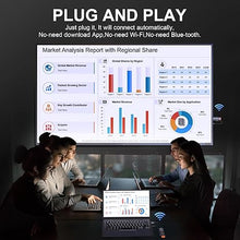 Load image into Gallery viewer, Wireless HDMI Transmitter and Receiver,Plug&Play HDMI Wireless Transmitter and Receiver with 5G,Wireless HD Extender Kit Support USB C Streaming Video and Audio to Monitor from Laptop,Camera,STB