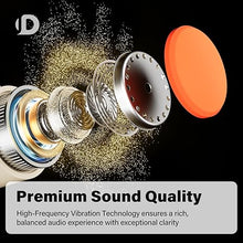 Load image into Gallery viewer, Bone Conduction Headphones, Open Ear Headphones Wireless Earphones, 32GB MP3, 8 Hours Playtime, Bluetooth 5.3, IP68 Waterproof Headphones for Running and Fitness Workout - Beige Orange