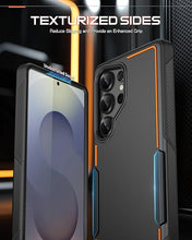 Load image into Gallery viewer, Poetic Neon Case for Samsung Galaxy S25 Ultra 5G, Dual Layer Heavy Duty Rugged Lightweight Slim Shockproof Protective Cover Phone Case, Black/Orange