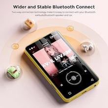 Load image into Gallery viewer, 160GB MP3 Player with Bluetooth and WiFi, innioasis Music Player with Spotify,Pandora,Amazon Music,4" Touch Screen Android MP4 MP3 Player for Kids with Libby,Audible(Black_Gold)