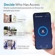 Load image into Gallery viewer, ULTRALOQ U-Bolt Pro Smart Lock with WiFi Bridge, 7-in-1 Fingerprint Keyless Entry Door Lock with App Remote Control, Backlit Keypad, Auto Unlock, Voice Control with Alexa and Google, IP65 Waterproof