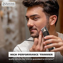 Load image into Gallery viewer, Wahl Pro Series Forever Blade Stainless Steel Cordless Rechargeable Beard Trimmer for Men with No Slip Grip & USB Charge, Made in The USA – Model 3026017