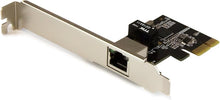 Load image into Gallery viewer, StarTech.com 1-Port Gigabit Ethernet Network Card - PCI Express, Intel I210 NIC - Single Port PCIe Network Adapter Card with Intel Chipset (ST1000SPEXI)