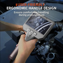 Load image into Gallery viewer, NIDAGE Dual Lens Borescope Inspection Camera 1920P HD Endoscope Camera with Light Waterproof Industrial Endoscope 11.5FT Flexible Snake Camera with 4.3'' IPS Screen, Mechanic Scope Camera Gift for Men