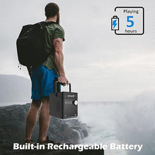 Load image into Gallery viewer, Portable CD Player Boombox | 20W Stereo Sounds| Rechargeable Battery | Auto Lid Open Button | Big LCD Display | Bluetooth 5.3/FM Radio/USB/AUX Input | MIC & Earphone Port | Remote Control(ZXG-608B)