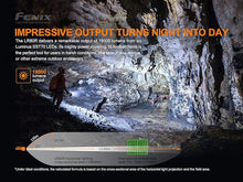 Load image into Gallery viewer, Fenix LR80R 18,000 Lumen Super Bright Rechargeable Search Flashlight with LumenTac Organizer