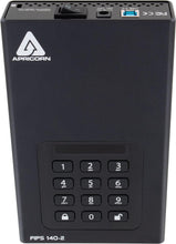 Load image into Gallery viewer, Apricorn 2TB Aegis Desktop Padlock FIPS 140-2 Validated 256-Bit Encrypted Hard Drive (ADT-3PL256F-2000)