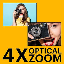 Load image into Gallery viewer, KODAK PIXPRO Friendly Zoom FZ45-RD 16MP Digital Camera with 4X Optical Zoom 27mm Wide Angle and 2.7" LCD Screen (Red)