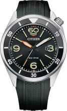 Load image into Gallery viewer, Citizen Men's Eco-Drive Weekender Sport Men's Watch in Stainless Steel and Polyurethane Black Strap, Black Dial (Model: AW1710-04E)