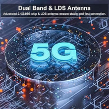 Load image into Gallery viewer, Wireless HDMI Transmitter and Receiver, 4K Decode 1080P Output, Wireless HDMI Sender Extender, Metal Housing, LED Display, 100FT Range, 2.4G&5G, for PC/DV/HDTV/Projector/TV Box, No Need App/Bluetooth