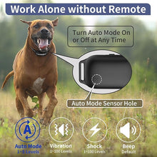 Load image into Gallery viewer, PetJoy Bark Collar with Remote, Bark and Training Collar Combo, Shock Collar for Large Dogs, Auto Bark Collar - Shock, Vibration, Beep and Auto Mode (Level 1-5), Remote Range 2800 Ft