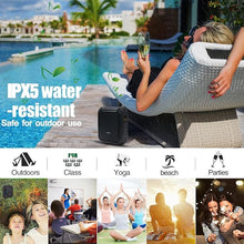 Load image into Gallery viewer, Wireless Voice Amplifier Bluetooth Headset Mic, 18W IPX5 Waterproof Microphone and Speaker Set, Personal Mic for Speaking, Rechargeable Megaphone Portable Pa System for Teachers