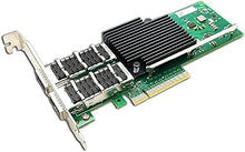 Load image into Gallery viewer, 40Gb Ethernet Converged Network Adapter(CNA), Dual QSFP+ Ports Compatible with Intel XL710-QDA2 Network Card PCIe x8 40Gbe Server Support Windows/Windows Server/Linux/Freebsd