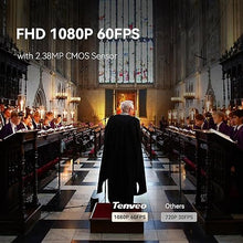 Load image into Gallery viewer, Tenveo VLoop 11X Optical Zoom PTZ Camera Conference Camera, USB3.0/HDMI FHD 1080P 60FPS, for Video Conferencing Live Streaming Church Services Worship Events Business Meeting, Red Dot Design Winner