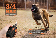 Load image into Gallery viewer, 3/4 Mile Range Dog Shock E Collar, Dog Training Collar with Remote(15-150lbs) -Shock Collar for Large Dog