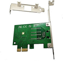 Load image into Gallery viewer, Realtek Chipset Gigabit PCI Express Ethernet Network Interface Card with Low Profile Bracket (No Software))