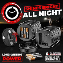 Load image into Gallery viewer, GearLight Camping Lantern - 2 Portable LED Battery Powered Lantern with Magnetic Base and Foldable Hook for Emergency Use or Campsites, Essential Hurricane Survival Kit with Batteries