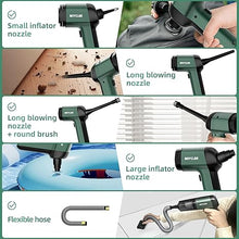 Load image into Gallery viewer, Cordless Handheld Car Vacuum Cleaner, High Power Vacuum Cleaner with Strong Suction, Dust Buster& Air Blower, Mini Car Vacuum Cleaner