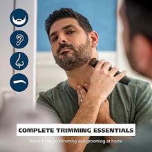 Load image into Gallery viewer, Wahl All-in-One Cordless Rechargeable Electric Ear/Nose, Detail, and Beard Trimmer for Men – Mustache, Ear & Nose Hair, and Light Detail Grooming - Model 9685-200