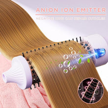 Load image into Gallery viewer, K&K 1 1/2 Inch Ceramic Tourmaline Ionic Heated Round Brush Curling Brush Creates Blowout Look -Creates Root Volume & Loose Curls Volume Curls Dual Voltage Hair Styling Tool (Purple, 1.5 Inch)