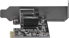 Load image into Gallery viewer, StarTech.com 1 Port PCIe Network Card - Low Profile - RJ45 Port - Realtek RTL8111H Chipset - Ethernet Network Card - NIC Server Adapter Network Card (ST1000SPEX2L)