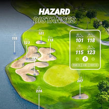 Load image into Gallery viewer, Blue Tees Golf Player+ GPS Speaker with Touch Screen Display, 10+ Hours Battery, 40,000+ Courses, Visual + Audible Distance, Hazard Distance - IPX7 Waterproof (Navy)