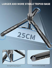Load image into Gallery viewer, 71" Phone Tripod & Selfie Stick, All in One Extendable Cell Phone Tripod with Wireless Remote, Tripod Stand for iPhone & Travel Tripod 360° Rotation Compatible with iPhone Android Phone, Camera