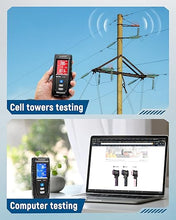 Load image into Gallery viewer, ERICKHILL EMF Meter, Rechargeable Digital Electromagnetic Field Radiation Detector Hand-held Digital LCD EMF Detector, Great Tester for Home EMF Inspections, Office, Outdoor and Ghost Hunting(Blue)