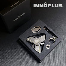 Load image into Gallery viewer, INNÔPLUS Fidget Spinner, Fidget Spinners Cool, Fidget Spinners for Kids, Stress Anxiety ADHD Relief Figets Toy, Fidget Light Up Spinner, Metal Finger Hand Spinner Toy with Luminous Light