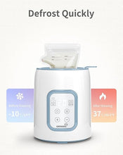Load image into Gallery viewer, GROWNSY Bottle Warmer, 8-in-1 Fast Baby Milk Warmer with Timer for Breastmilk or Formula, Accurate Temperature Control, Multifunctional Baby Bottle Warmers for All Bottles- Blue