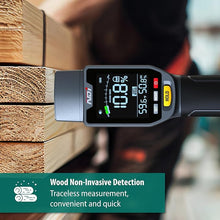 Load image into Gallery viewer, NDI 6 in 1 Non-invasive Moisture Meter Pinless Humidity Sensor Drywall/Gypsum Board/Cement Board/Cork/Hardwood/Mildew Index
