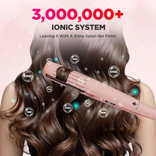 Load image into Gallery viewer, MiroPure 360° Airflow Styler Curling Iron, Titanium Flat Iron Hair Straightener and Curler 2 in 1, Professional Curing Wand with Ionic Aroma Cool Air, 13 Adjustable Temps, Dual Voltage for Long Hair