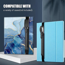 Load image into Gallery viewer, Fintie Pencil Holder Compatible with Remarkable 2, Stylus Pouch PU Leather Pen Sleeve Portable Elastic Pencil Case Cover for Remarkable 2/BOOX/Scribe Stylus Pen, Black