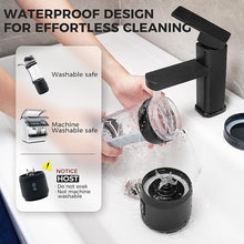 Load image into Gallery viewer, Portable Blender, Anti-Jamming 300 Watt for Shakes and Smoothies, 24oz Travel Blender USB Rechargeable, BPA Free Sporty bottle with a Travel Lid. (Black with Insulated Sleeve)