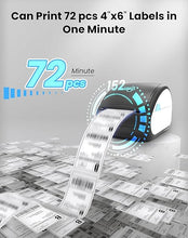 Load image into Gallery viewer, Shipping Label Printer Bluetooth - Thermal Shipping Label Printer Prints Clearly and Easy to Connect, Shipping Label Printer 4x6 for Small Business, Compatible with Amazon Etsy UPS USPS