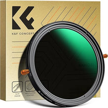 Load image into Gallery viewer, K&F Concept 72mm Variable Fader ND2-32 ND Filter and CPL Circular Polarizing Lens Filter in 1 for Camera Lens Waterproof Neutral Density Polarizer Filter (Nano-D Series)