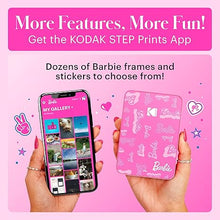 Load image into Gallery viewer, KODAK Barbie x Step Slim Wireless Instant Portable Photo Mobile Printer – Full Color Prints in Zink 2x3” Sticky-Backed Photos from iOS & Android Devices via Bluetooth in The App – Signature Style