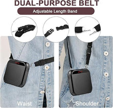 Load image into Gallery viewer, Portable Voice Amplifier for Teachers,Rechargeable Microphone for Teachers, Small Speaker Amplifier with Wired Microphone,Pa System for Outdoors, Teaching, Meeting, Presentation, etc(Black)