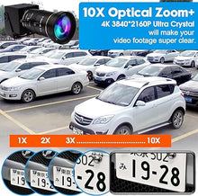 Load image into Gallery viewer, ELP 4K USB HDMI USB Camera Manual Zoom Webcam Variable Focus PC Camera Mini Close-up Camera for Computer H.264 Telescope USB Security Camera 8mp IMX415 Industrial CCTV Camera (5-50mm 10X Zoom Lens)