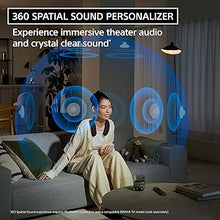 Load image into Gallery viewer, Sony BRAVIA Theater U Wireless Wearable TV Speaker with Bluetooth, Personalized Home Theater Audio, Gaming Compatibility, Built-in mic, 12 Hour Battery Life, IPX4 Splash-Resistant (HT-AN7)