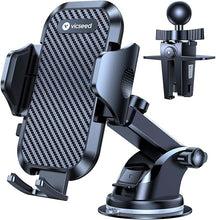 Load image into Gallery viewer, VICSEED [Ture Strongest Suction Military-Grade Sturdy Universal Phone Holders for Your Car Dashboard Windshield Vent Cell Phone Mount Truck Boat Cradle for iPhone, Android, All Smartphones